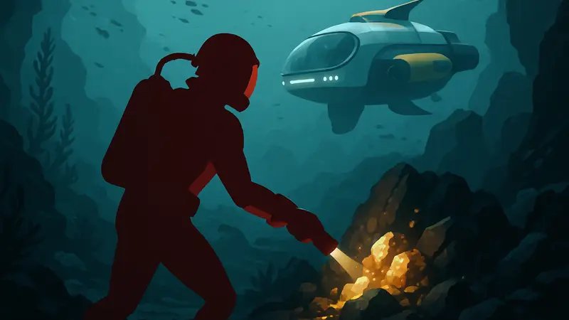 Добыча золота в Subnautica 2: как найти ценные рудные месторождения под водой для крафта.