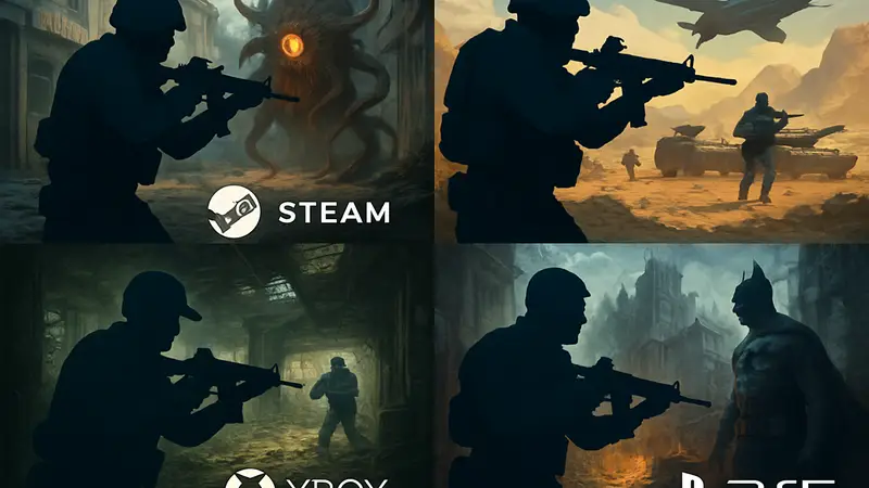 Скриншоты из популярных FPS-игр 2026 года на разных платформах