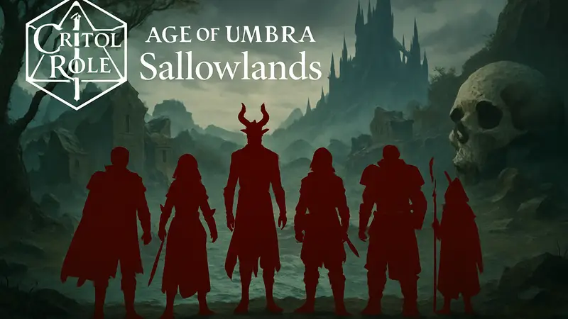 Critical Role Age of Umbra Sallowlands персонажи арт изображение