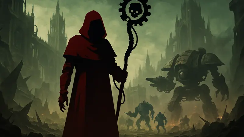 Изображение Adeptus Mechanicus из игры Warhammer 40,000: Dawn of War 4.