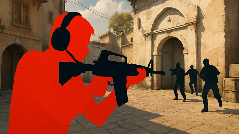 Игрок poiii демонстрирует скилл в матче по CS2 на турнире PCC S2