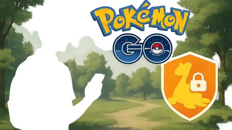 Логотип Pokemon GO и иконка редкого покемона