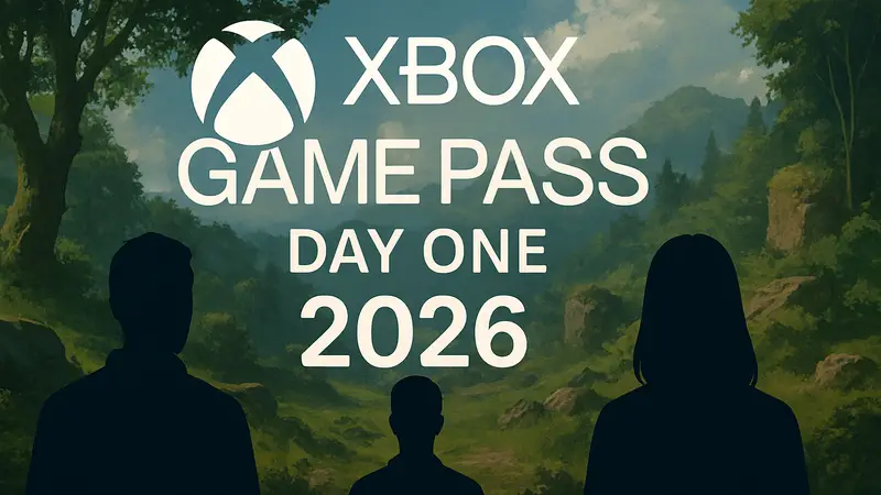 Логотип Xbox Game Pass с надписью "Day One" и датой 21 апреля 2026 года