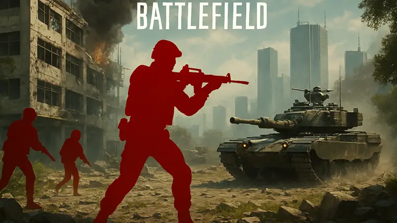 Изображение из Battlefield 6 с новой картой, оружием и техникой, символизирующее четвёртый сезон.