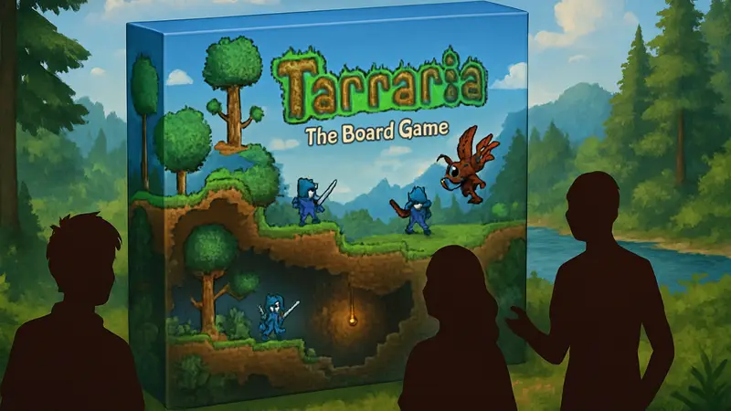 Настольная игра Terraria The Board Game, русская версия, анонс цены и предзаказов