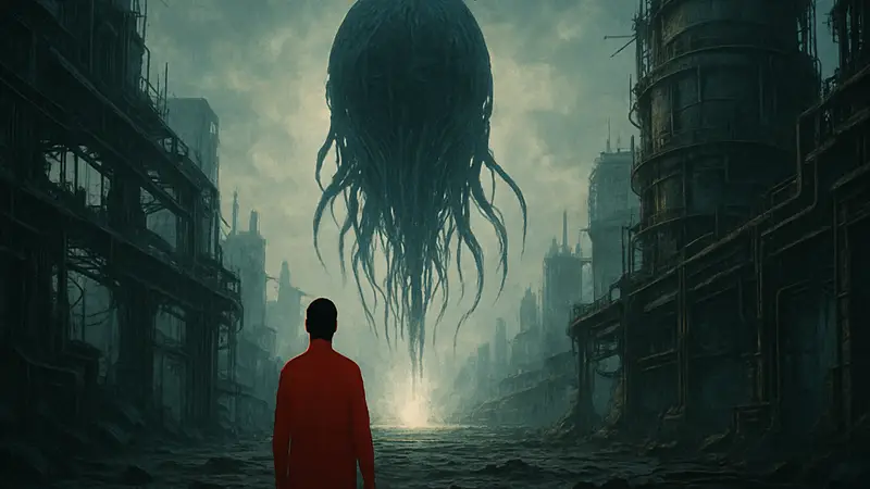 Постер китайского научно-фантастического фильма "Воскрешение" (Resurrection)