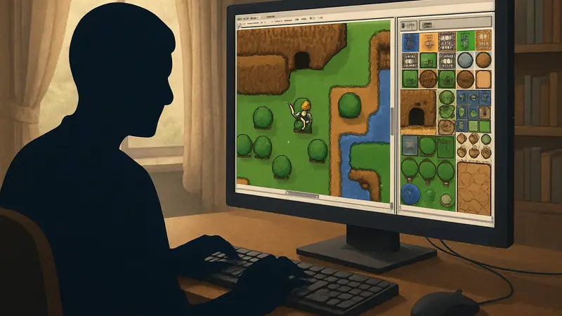 Игрок создает фанатскую игру Zelda на ПК с помощью инструмента ZQuest Classic.
