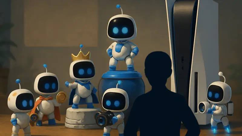 Фигурки-сюрпризы Astro Bot, PlayStation 5.