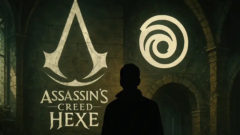 Логотип Assassin’s Creed Hexe и символика Ubisoft