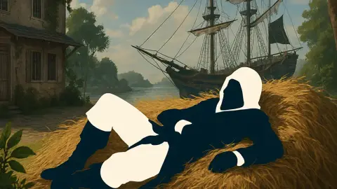 AC Black Flag Resynced: Где найти стог сена для достижения