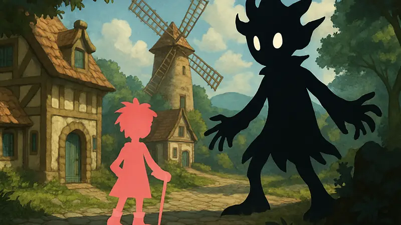 Изображение обложки или скриншота одной из малоизвестных JRPG для PS2, например Okage: Shadow King или Wild Arms 3.