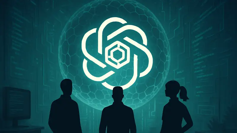 Логотип OpenAI или абстрактное изображение искусственного интеллекта, символизирующее GPT-5.5