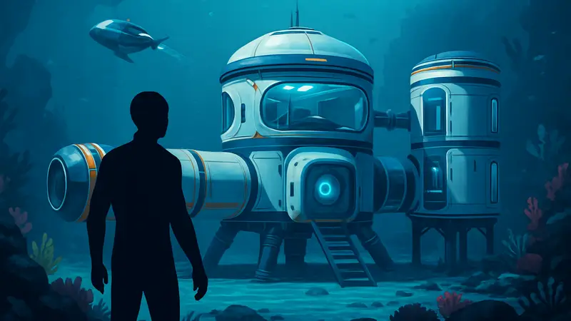 Подводная база в Subnautica 2 с новыми элементами строительства