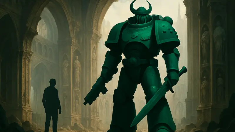 Фигурка Тёмного Консула-Эмиссара «Сынов Хоруса» от JoyToy для Warhammer: The Horus Heresy