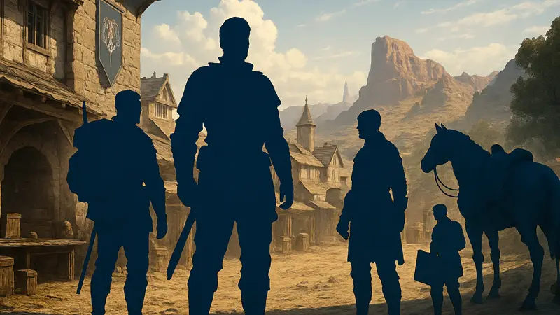 Персонажи Greymanes готовятся к экспедиции в Crimson Desert.