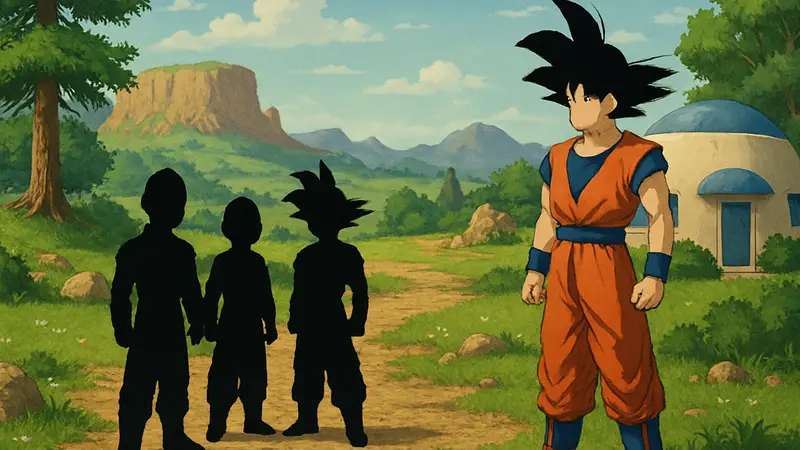 Потерянная фан-RPG Dragon Ball Z: скриншот геймплея.