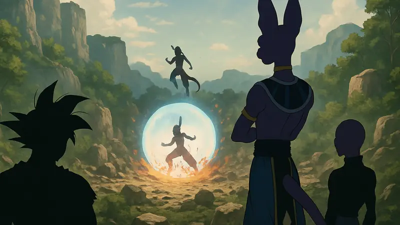 Трейлер Dragon Ball Super: Beerus, персонаж Бирус, анимация, Фриза, арка Битва Богов.