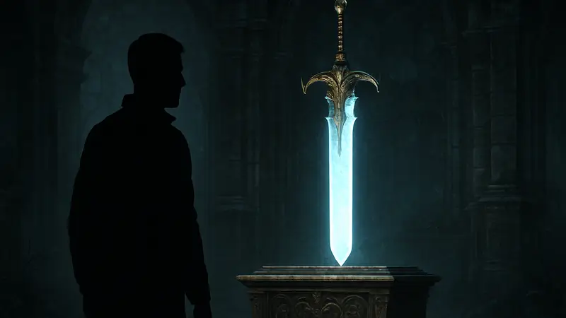 Полноразмерная реплика меча Священного Лунного Света из Bloodborne от Panda Studio для коллекционеров