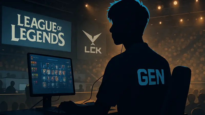 Киберспортсмен Ruler из League of Legends на турнире LCK