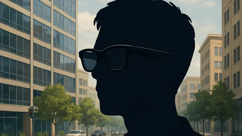 Новые умные очки Meta без логотипа Ray-Ban на лице модели