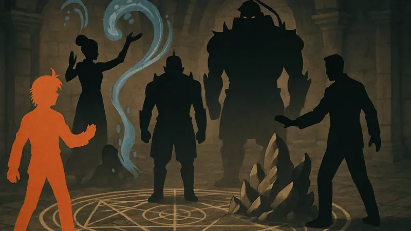 Виды алхимии из вселенной Fullmetal Alchemist