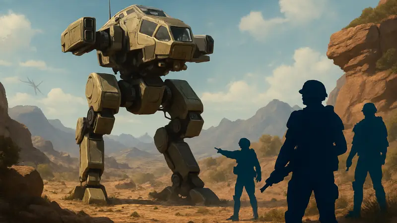 Новый шагающий мех в игре Starship Troopers: Extermination