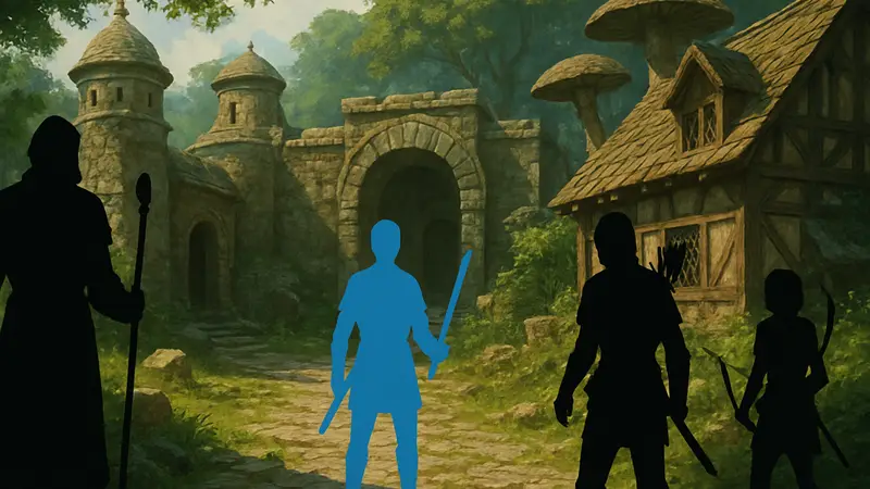 Геймплей инди-игры Ardenfall, похожей на Elder Scrolls