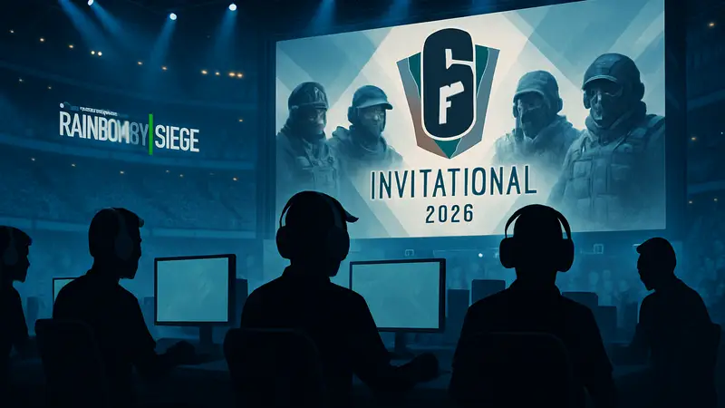 Игроки Rainbow Six Siege на киберспортивном турнире Six Invitational 2026