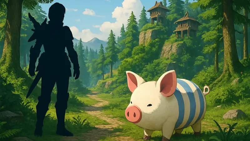 Poogie из Monster Hunter Stories 3 в Канальта Тимберленд: руководство по поиску всех поросёнков