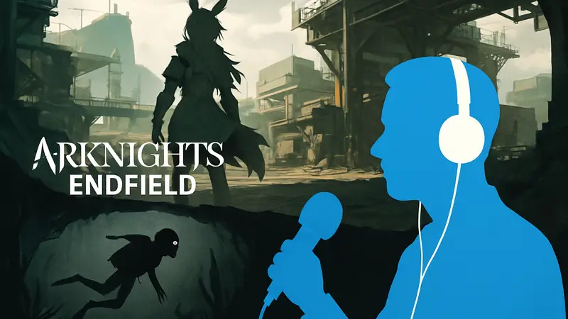 Обложка 62-го эпизода подкаста Pocket Gamer Podcast с логотипом и названием игр Arknights Endfield, Silt.
