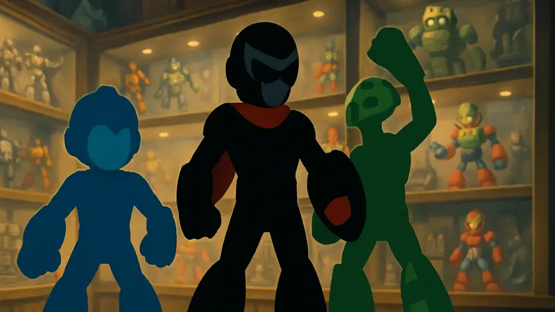 Фигурки Mega Man, Proto Man, Snake Man, коллекционные игрушки, Mega Man 3, Jada Toys.