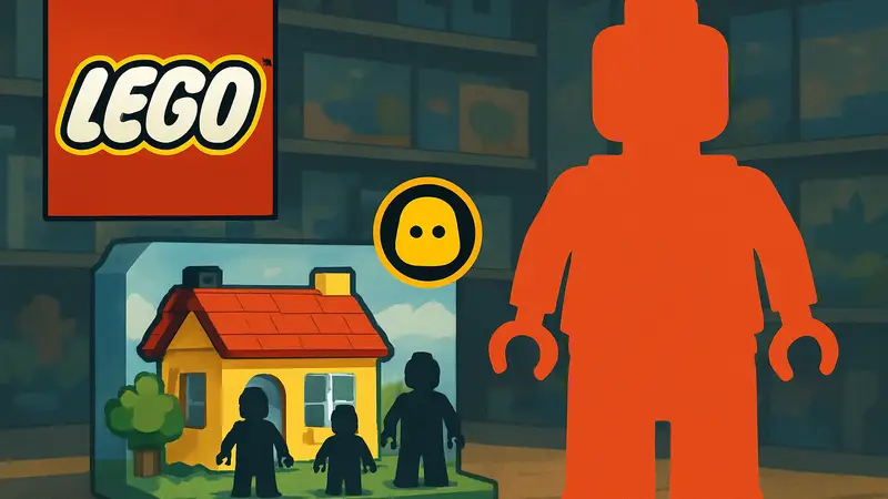 Набор LEGO Pokemon с минифигурками или логотипы LEGO и Pokemon.