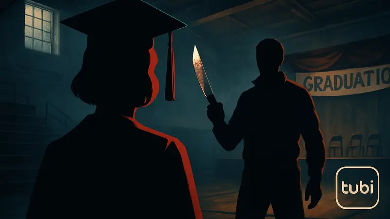 Постер фильма Graduation Day 1981 года, классический слэшер ужасов на Tubi