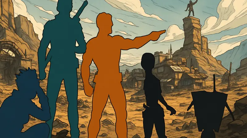 Персонажи Borderlands в узнаваемом cel-shaded арт-стиле, символизирующие успешный редизайн.