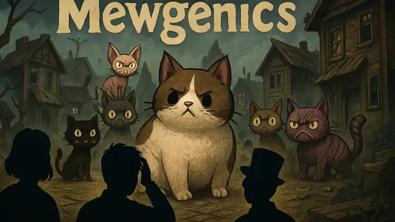 Об ложка игры Mewgenics, кошки и персонажи в стиле инди-игр, неожиданный успех в продажах Steam.