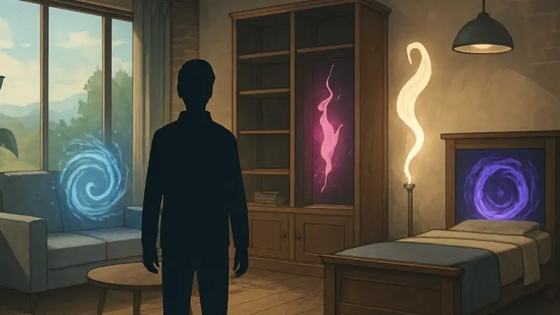 Изображение квартиры или виллы в Neverness To Everness (NTE) с аномальной мебелью