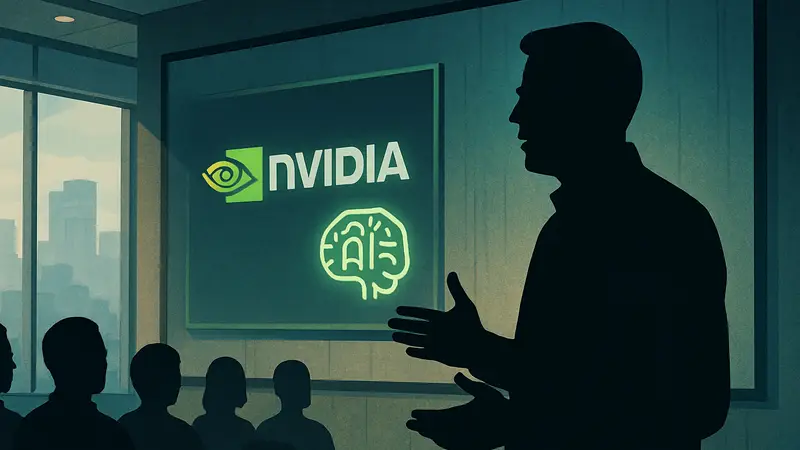 Брайан Катанзаро из NVIDIA, рассказывающий о стоимости ИИ-разработки на конференции.