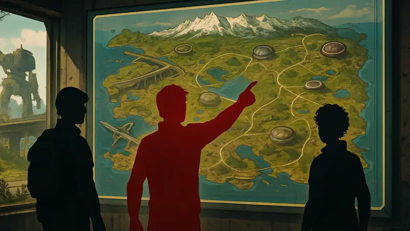 Карта мира в ARC Raiders, требующая изменений по мнению игроков