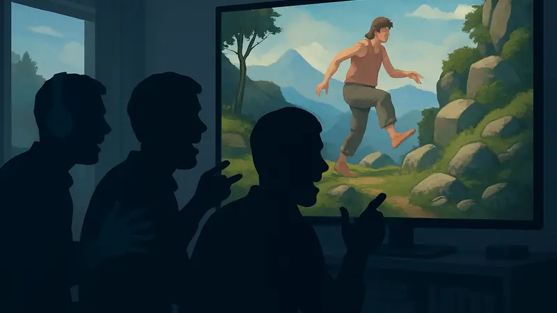 Реакция разработчиков Baby Steps на спидран игры, забавно комментирующих игровой процесс.