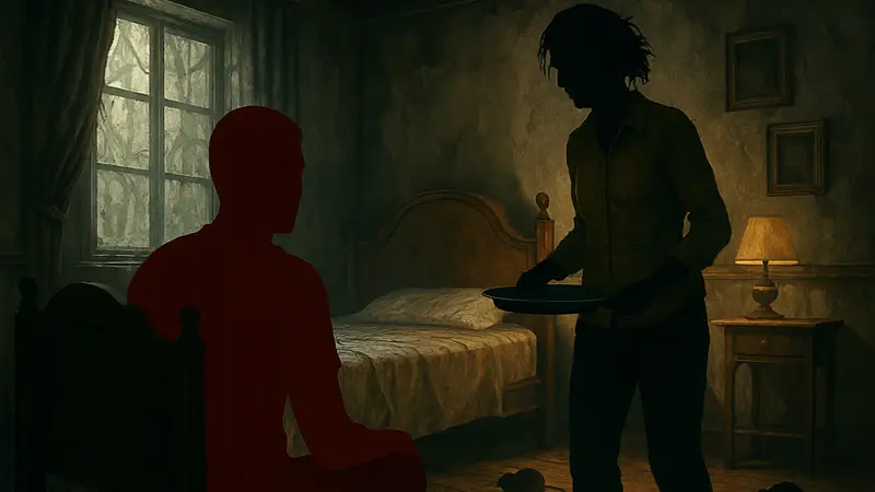 Геймплей Resident Evil 7: Спальня, прохождение с крысами и Маргаритой