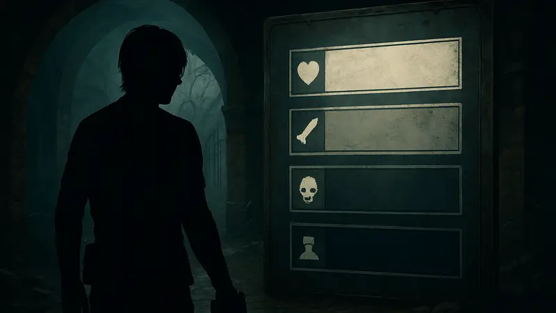Меню выбора сложности Resident Evil Requiem с изображением Леона или Грейс