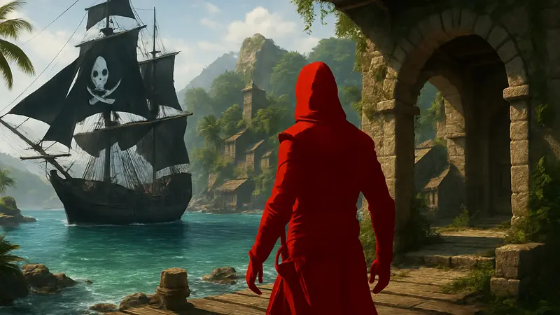 Assassin's Creed Black Flag Resynced на PS5 Pro с улучшенной графикой