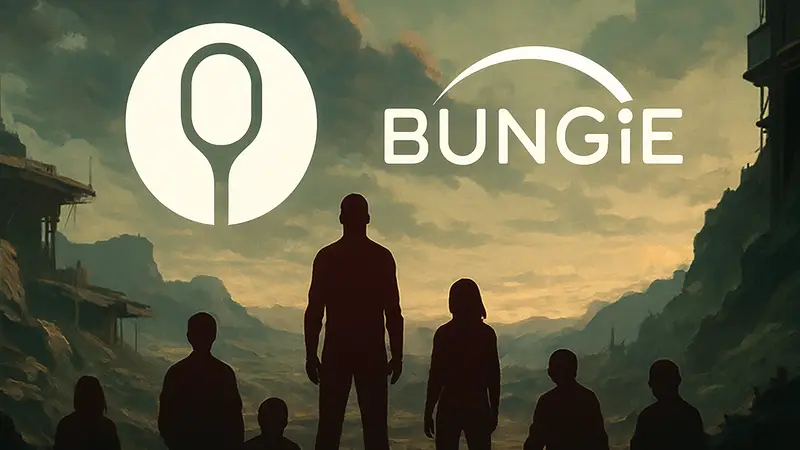 Логотип игры Marathon и студии Bungie, символизирующий новую главу в истории компании