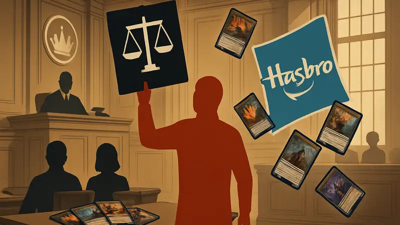 Судебный иск против Hasbro из-за переизбытка карт Magic: The Gathering.