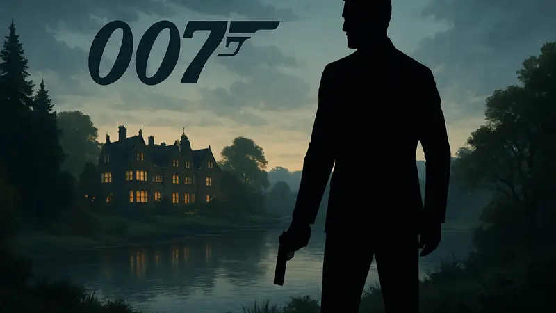 Обложка игры 007 First Light с Джеймсом Бондом.