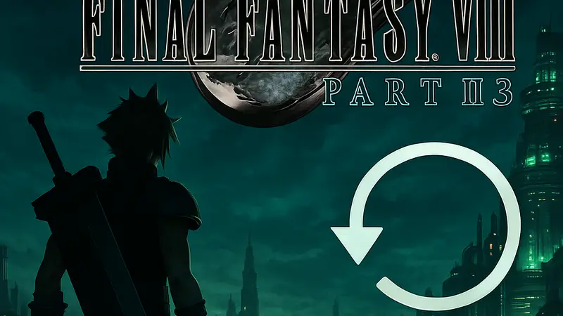 Логотип Final Fantasy 7 Remake Part 3, тизер новой функции