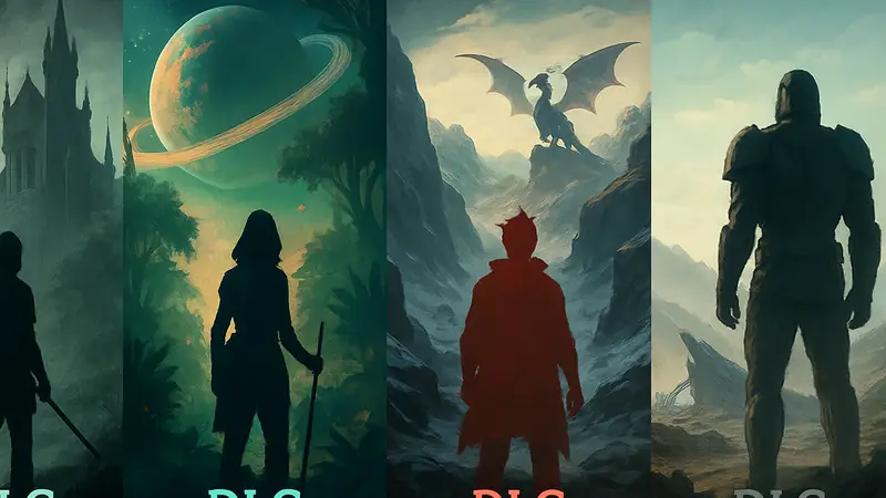 Игровые дополнения 2026: обложки DLC, демонстрирующие новые миры и персонажей.