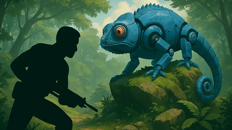 Гайд по охоте в игре Meccha Chameleon с советами для поиска скрытых игроков.