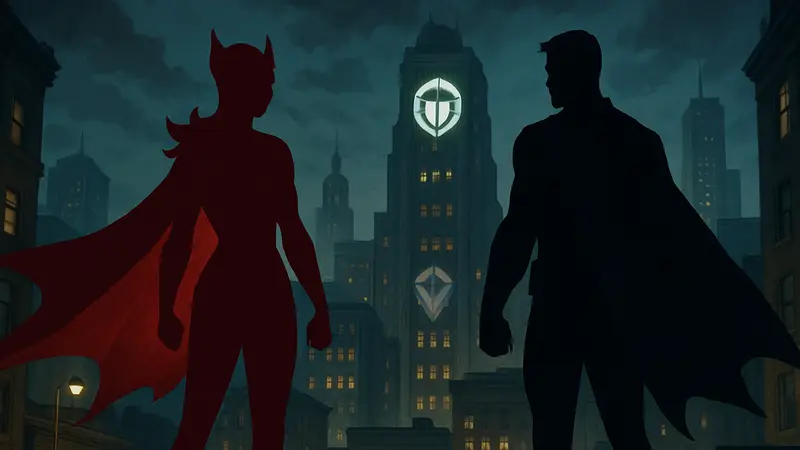 Косплей Малеволы Гибб и Роберта Робертсона из игры Dispatch от KamikoZero и GraysonFin