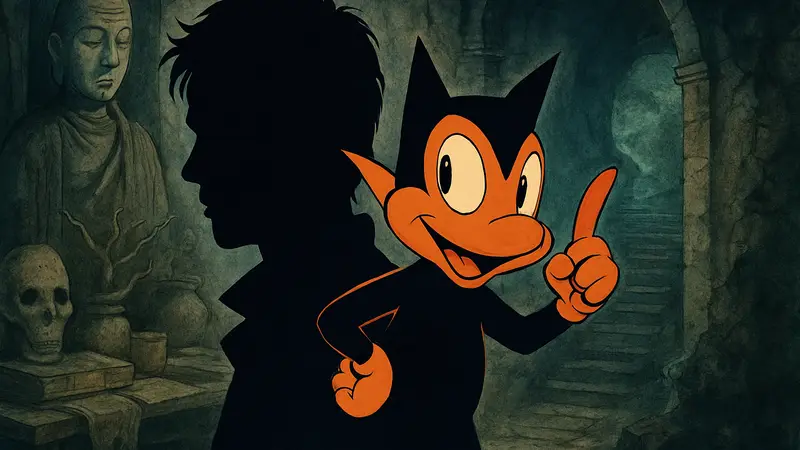 Обложка манги Billy Bat Наоки Урасавы с изображением главного персонажа и элементами мистики